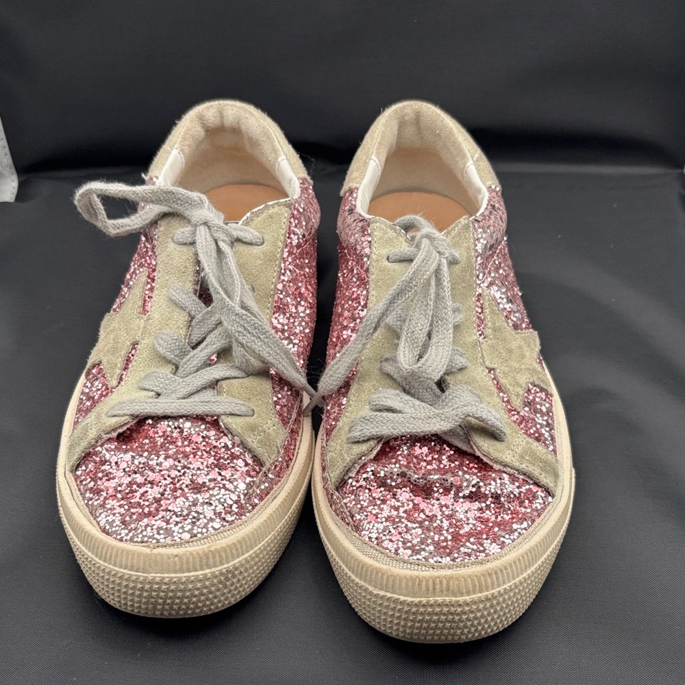 Golden Goose superstar in Glitter Pink Women's Sneakers size 35 - Picture 3 of 11